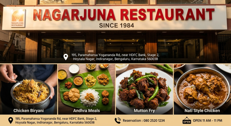 Nagarjuna Restaurant (Since 1984)